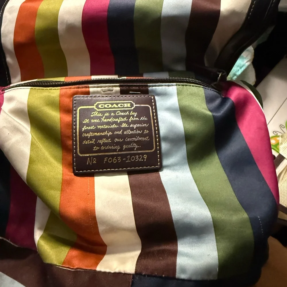 Coach Black Legacy Handbag - Picture 2 of 3